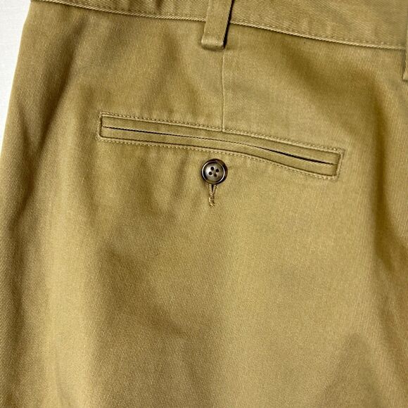 L.L. Bean NWT Flat Front Straight Leg Wrinkle-Resistant Chino Pants Size 44 X 36 - Picture 9 of 14
